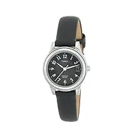 timex - t29291pf - montre femme - quartz - analogique - rétro éclairage - bracelet cuir noir