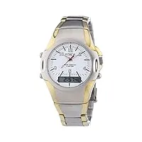 rexxor - 242-8900-18 - montre homme - quartz - analogique et digitale - alarme/chronomètre/aiguilles lumineuses/boussole - bracelet acier inoxydable multicolore